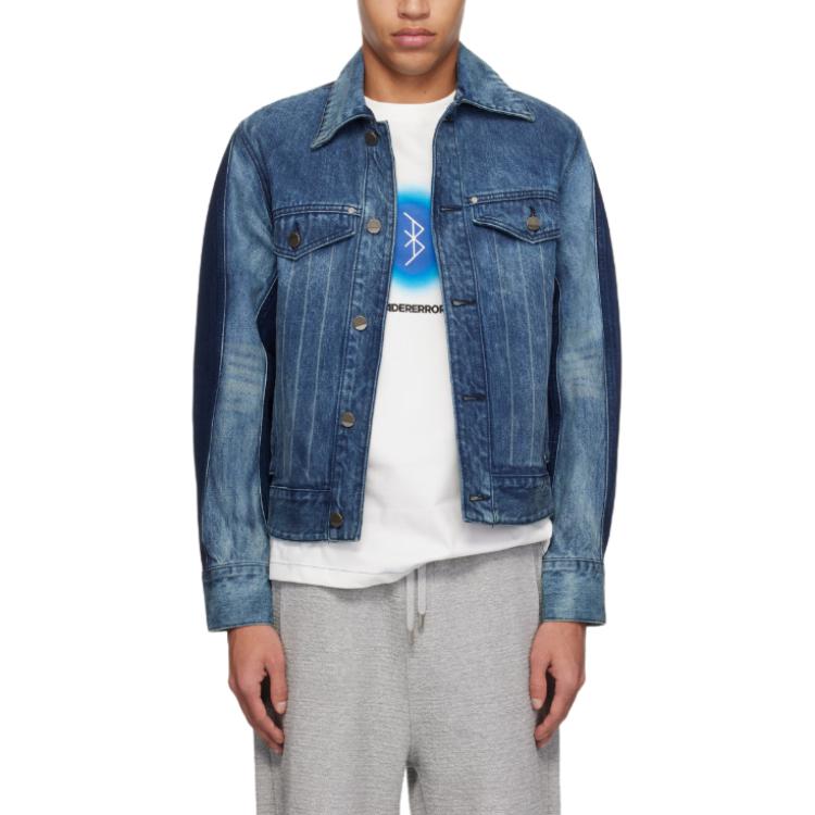 

ADER ERROR Джинсовая куртка с панелями, Blue