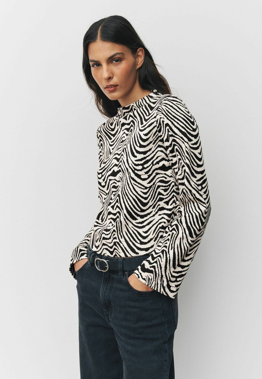 

Топ Next REGULAR FIT LONG SLEEVE, Zebra Print/Brown
