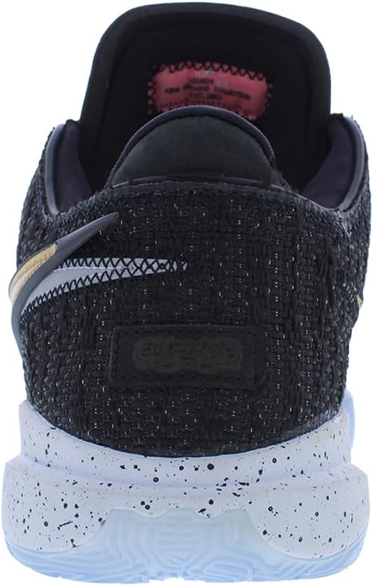 Мужские кроссовки Nike Lebron 20, белый/черный/золотой — фото 3