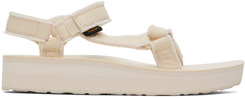 

Универсальные парусиновые сандалии Off-White средней формы Teva