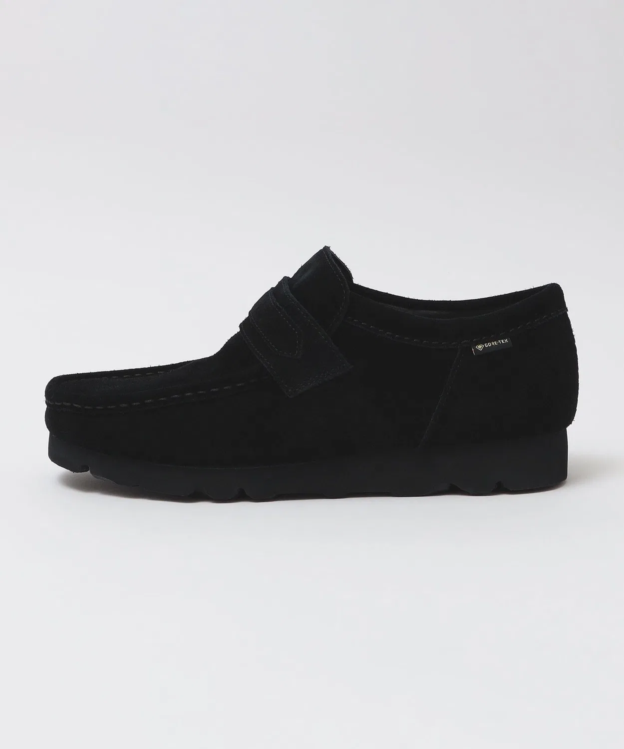Лоферы Wallabee Loafer GTX Clarks с мембраной Gore-Tex, цвет бежевый — фото 2