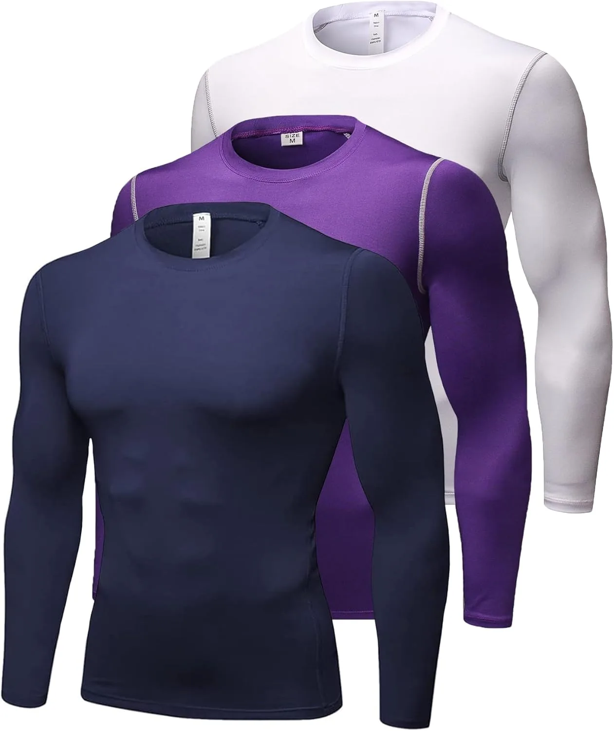 

Компрессионная футболка для мужчин с длинным рукавом, Dry Fit Queerier