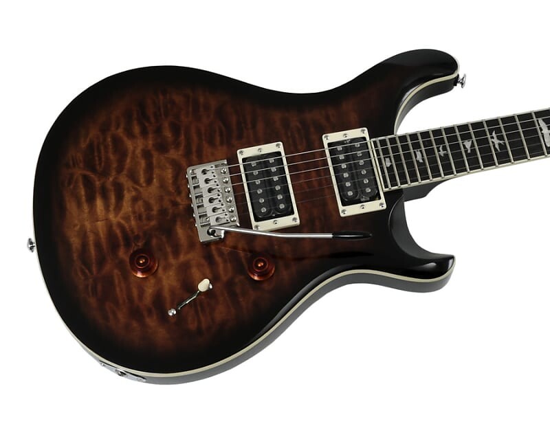

Электрогитара Paul Reed Smith SE Custom 24 Quilt Black Gold Sunburst