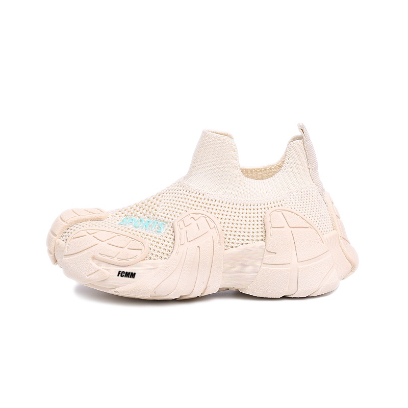 

Противоскользящая и дышащая повседневная обувь для детей FCMM, бежевый