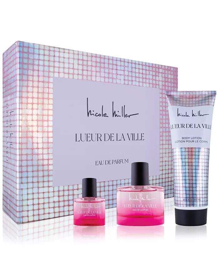 

3 шт. Подарочный набор Lueur de la Ville Eau de Parfum Nicole Miller