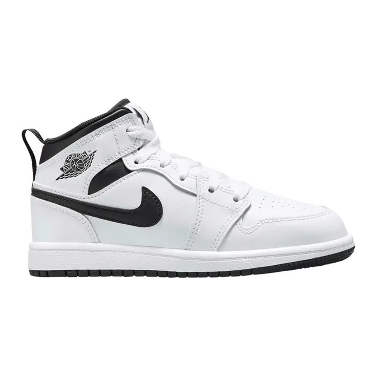 

Кроссовки Air Jordan 1 Mid PS, белый/черный