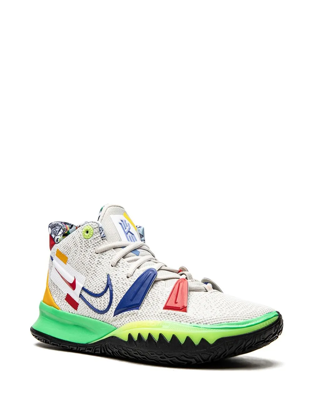Высокие кроссовки Kyrie 7 Nike, белый — фото 2