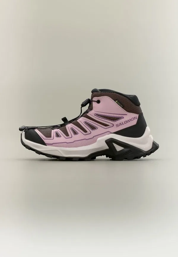 X ultra mid gtx походные ботинки Salomon, Huckleberry/Dawn Pink/Concord Grape
