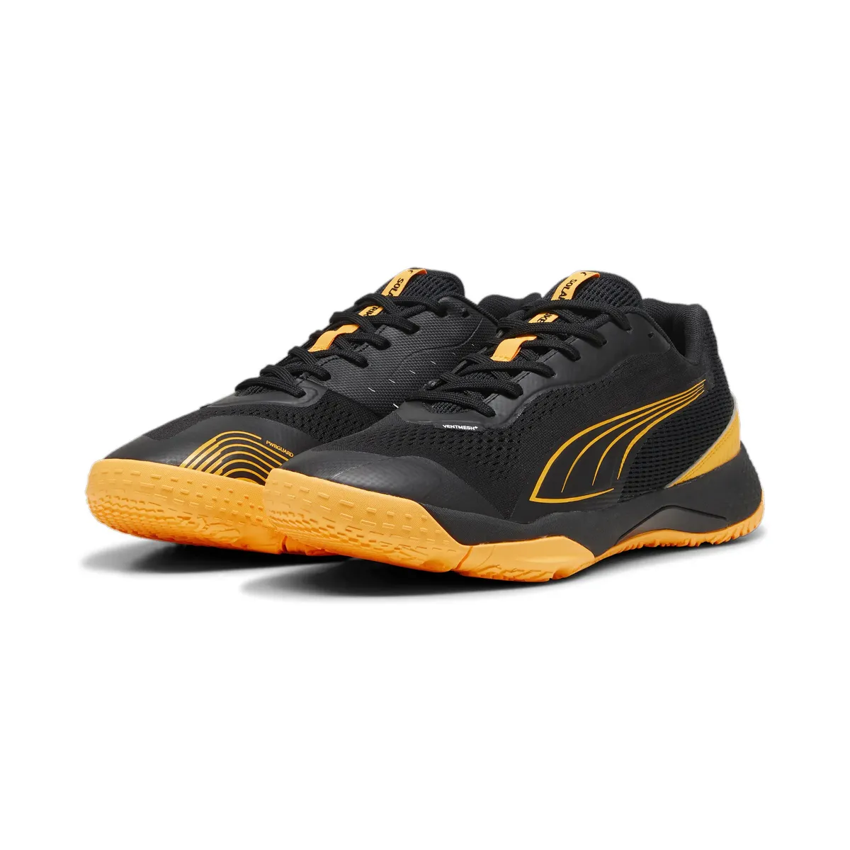 

Кроссовки PUMA "Solarstrike III для взрослых", цвет Black Sun Stream White Orange