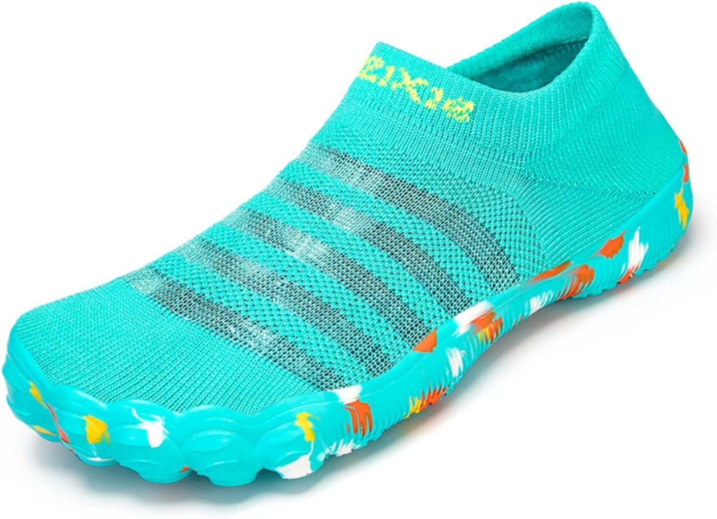 

Кроссовки для походов для женщин и мужчин, обувь с нулевым уклоном и широкой носочной частью, дышащие легкие профессиональные - здоровая и нескользящая обувь, быстросохнущие водонепроницаемые заземляющие кроссовки Rianclud, зеленый