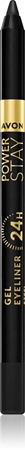 

Гелевая подводка для глаз Avon Power Stay 24h, Black 1,2 g