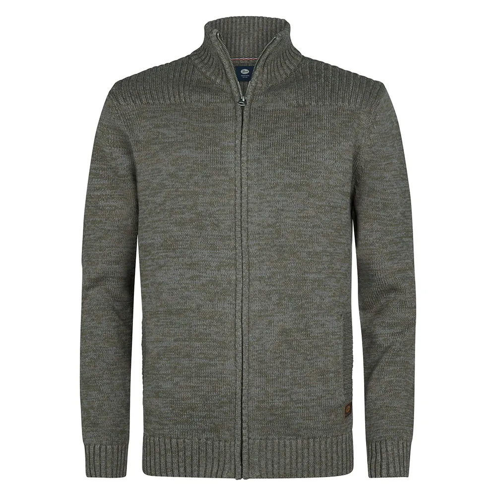 

Свитер Petrol Industries M-3050-KWC216 full zip, серый