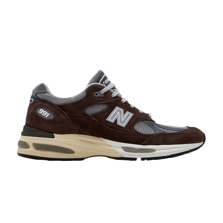 

Кроссовки New Balance 991v2 Made in England 'Brown Grey', коричневый