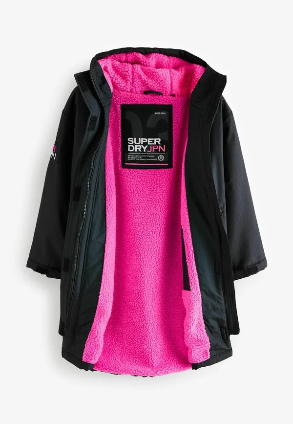 Короткое пальто стандартного кроя Superdry & Co, Black — фото 3