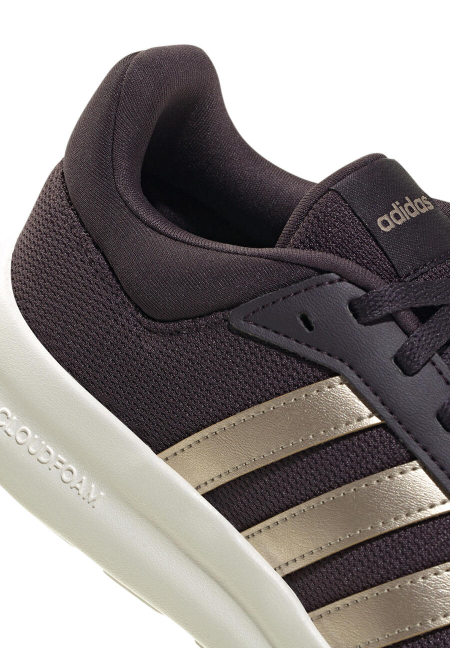 Женские кроссовки для бега Adidas Lite Racer 4.0, фитнес-кроссовки, JR8550, фиолетовые — фото 4