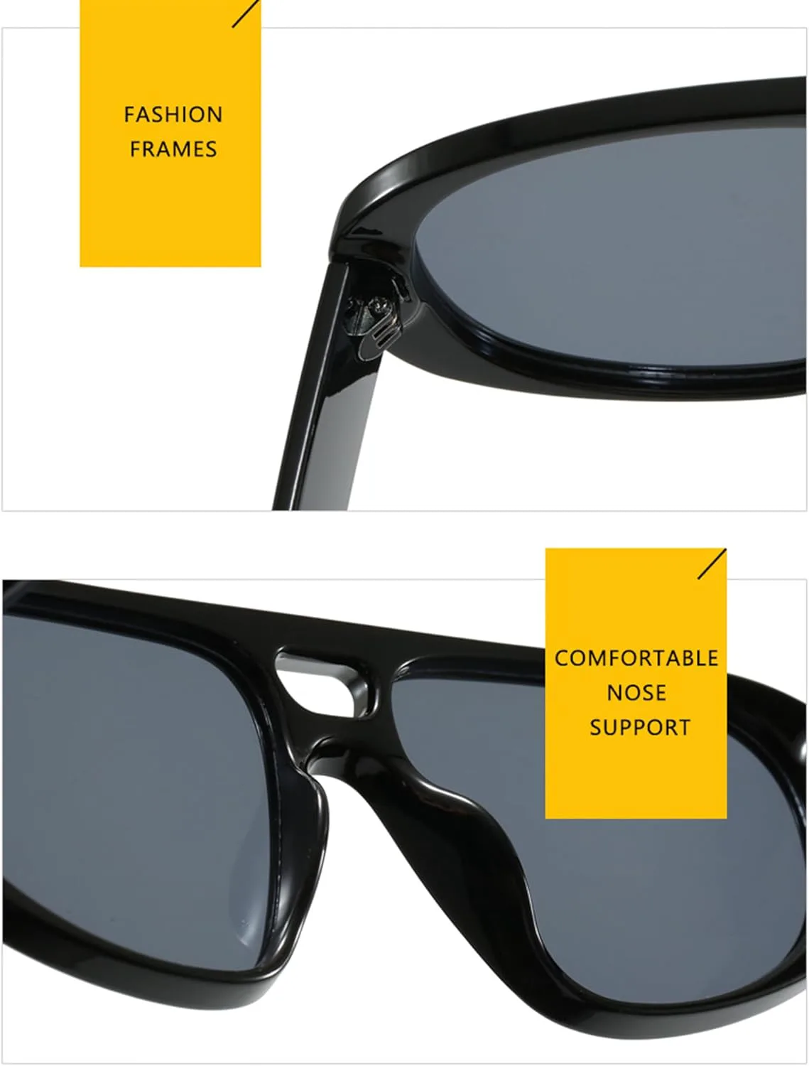 

bullabulling Ретро-модные солнцезащитные очки-пилот для женщин и мужчин, винтажные очки 90-х, стильные овальные солнцезащитные очки с двойной перемычкой, Leopard/Tea