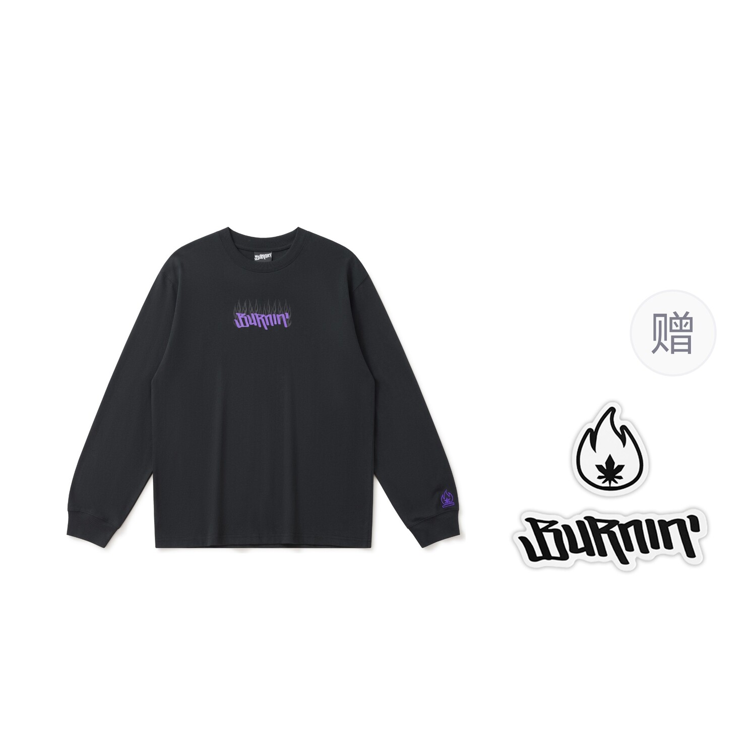 

BURNIN Футболка унисекс, Розовый