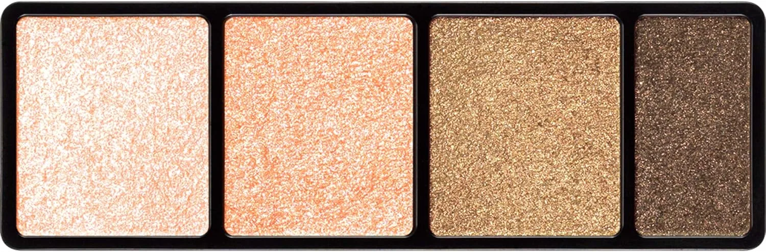 Палетка теней для век DHC Perfect Eyeshadow Palette 4 цвета, 4.8 г, абрикосово-коричневый