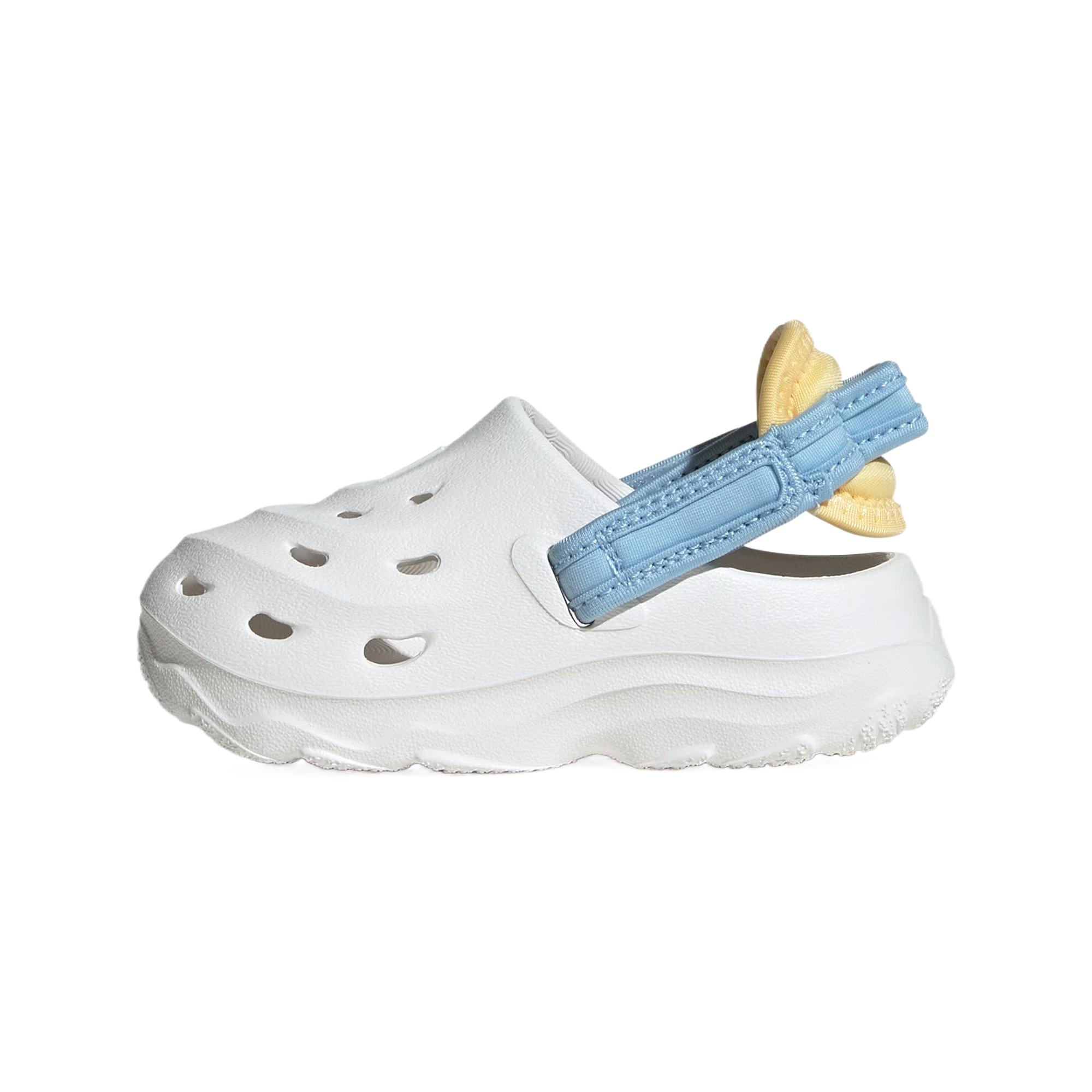 Adidas Максиклог низкие детские туфли bright white для малышей — фото 3