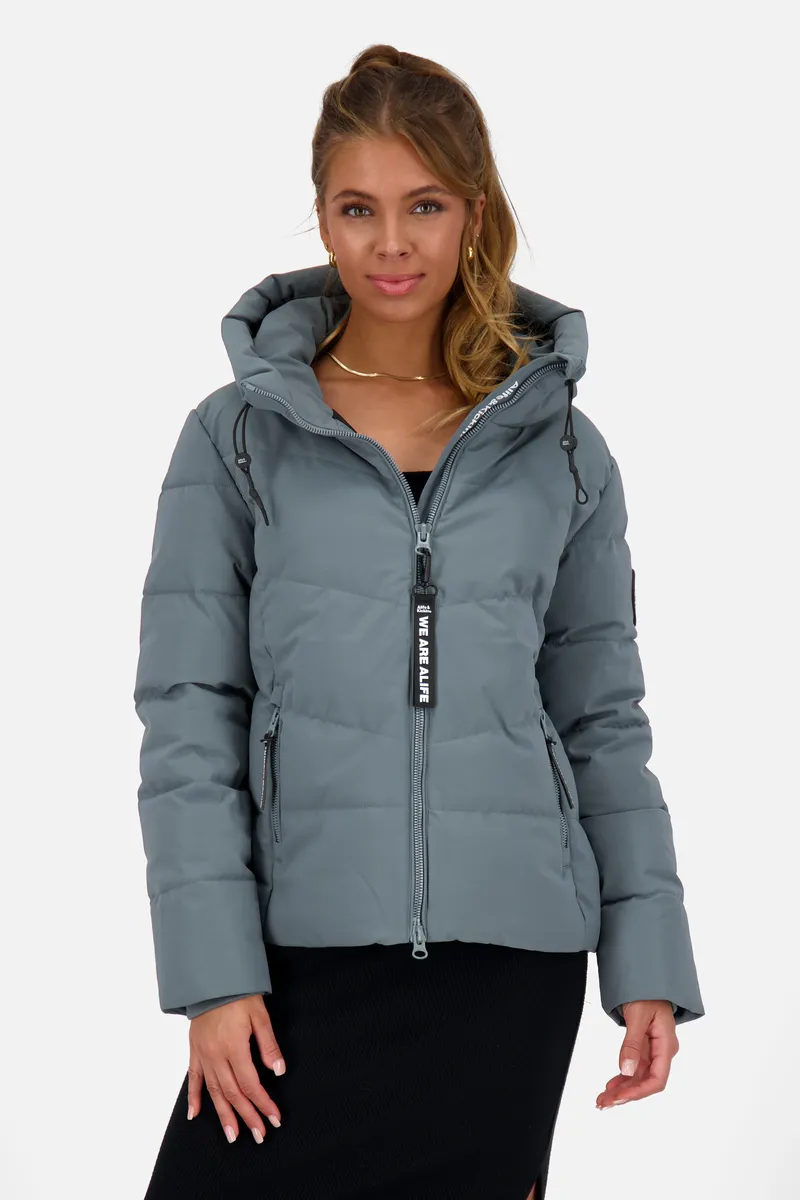 

Alife & Kickin зимняя куртка "MicaelaAK A Puffer Jacket женская стеганая куртка, зимняя куртка", цвет Basalt