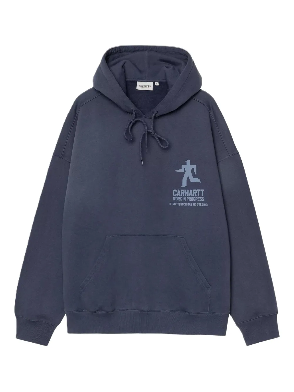 

Худи с графическим принтом "Distance" Carhartt Wip, синий