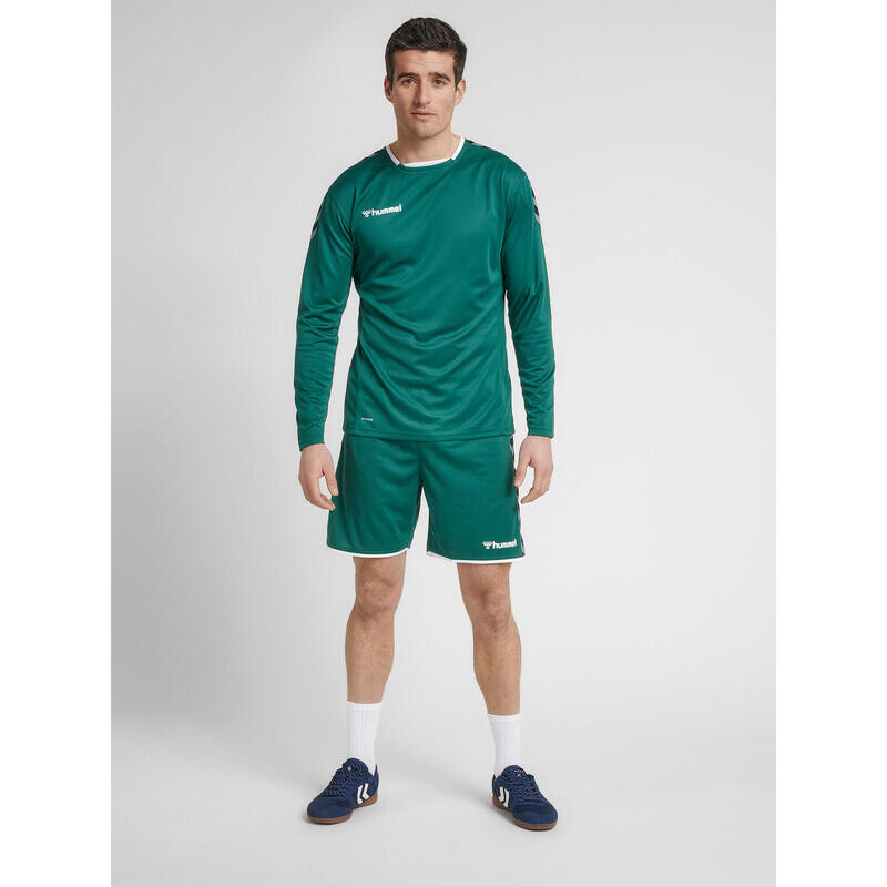 

Спортивные шорты Hummel, цвет alpingrün/weiss/weiss