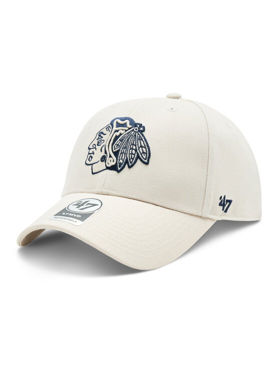 

Бейсболка NHL Chicago Blackhawks '47 MVP SNAPBACK H-MVPSP04WBP-BN 47 Brand, экрю