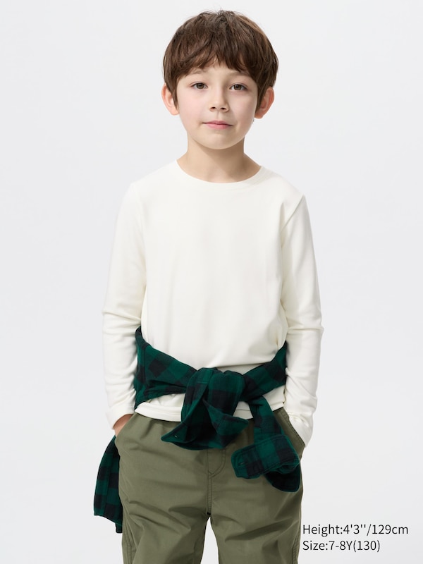 

Футболка HEATTECH Ultra Warm с длинным рукавом Uniqlo, 01 off white, Белый, Футболка HEATTECH Ultra Warm с длинным рукавом Uniqlo, 01 off white