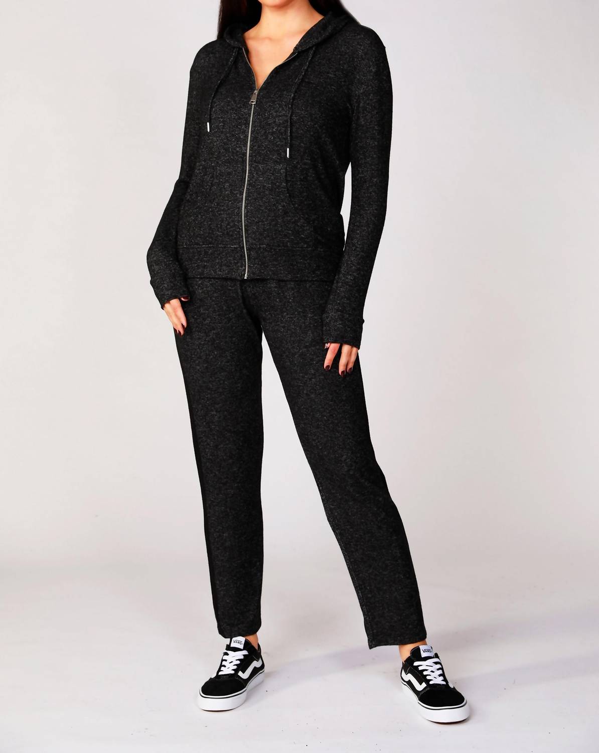 

Тай-дай худи с молнией в перцовом цвете French kyss, Pepper