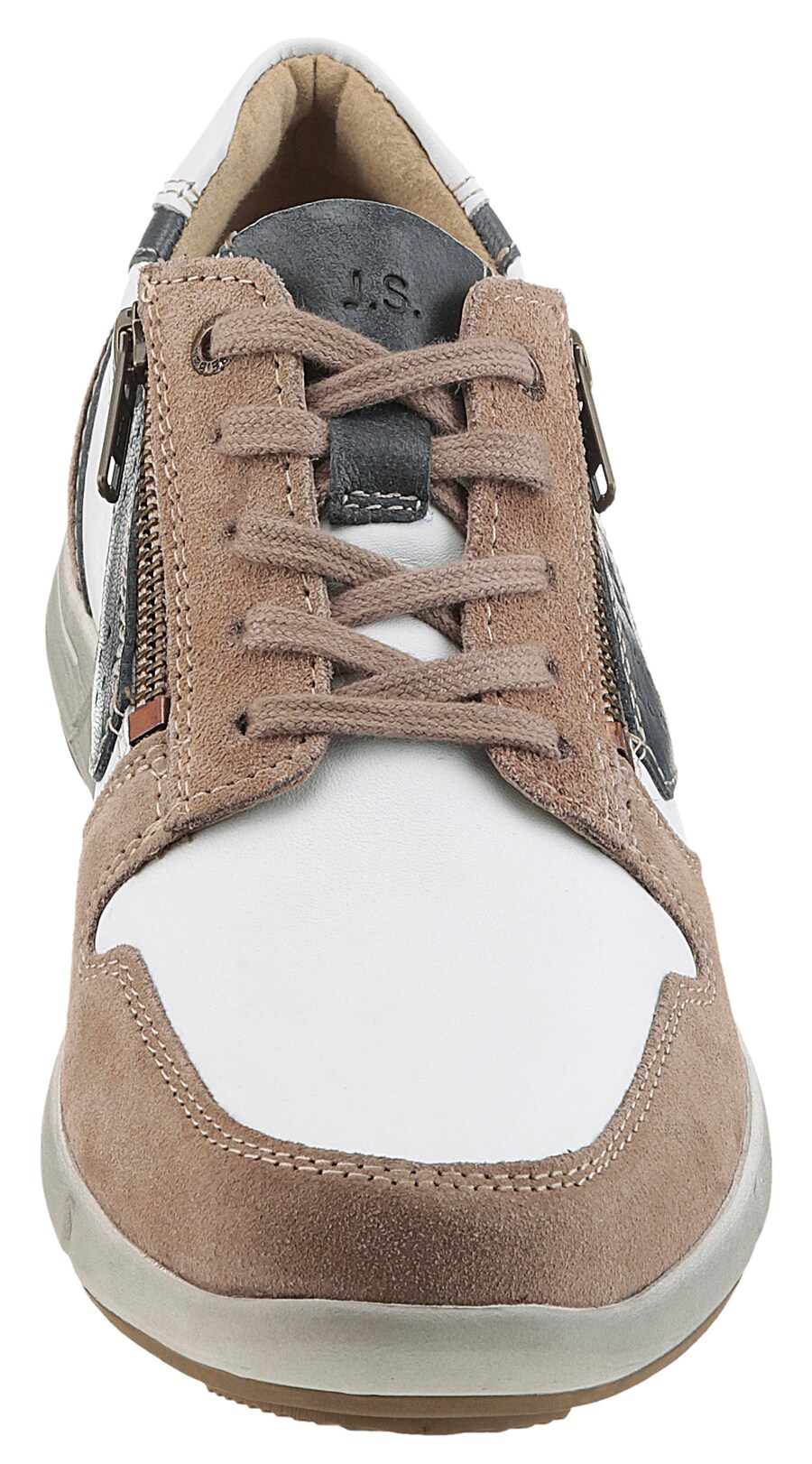Спортивные кроссовки на шнуровке JOSEF SEIBEL, Dark beige — фото 4