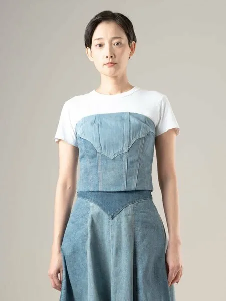 Бюстье BLUETAB Roper Levi's, Medium Indigo - Flat Finish — фото 3