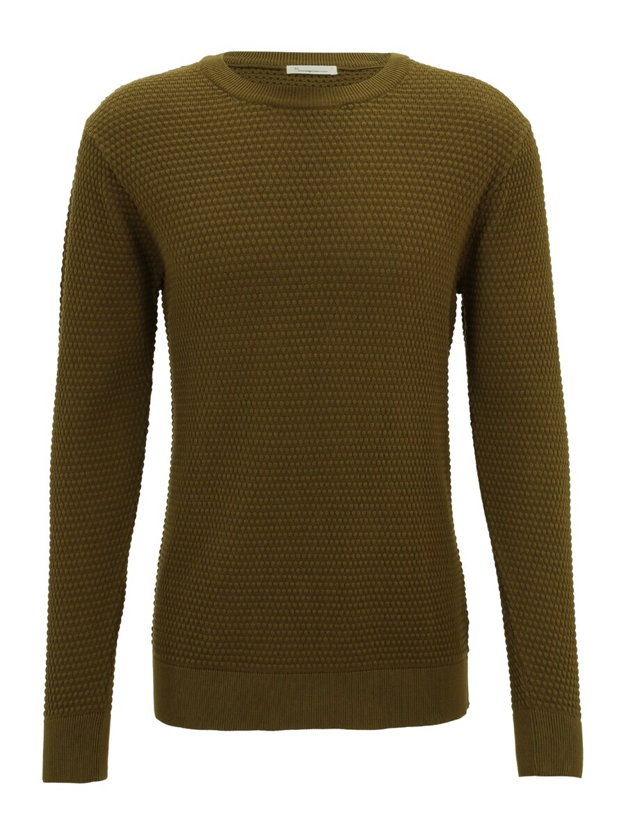 

Свитер KnowledgeCotton Apparel Sweater Vagn, оливковый