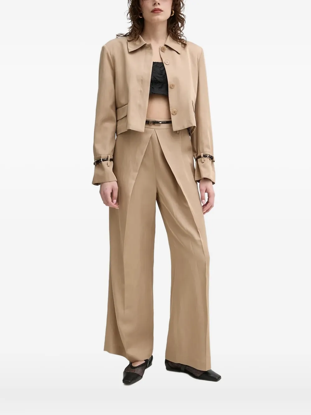 

Укороченная куртка Isabelle Blanche, коричневый