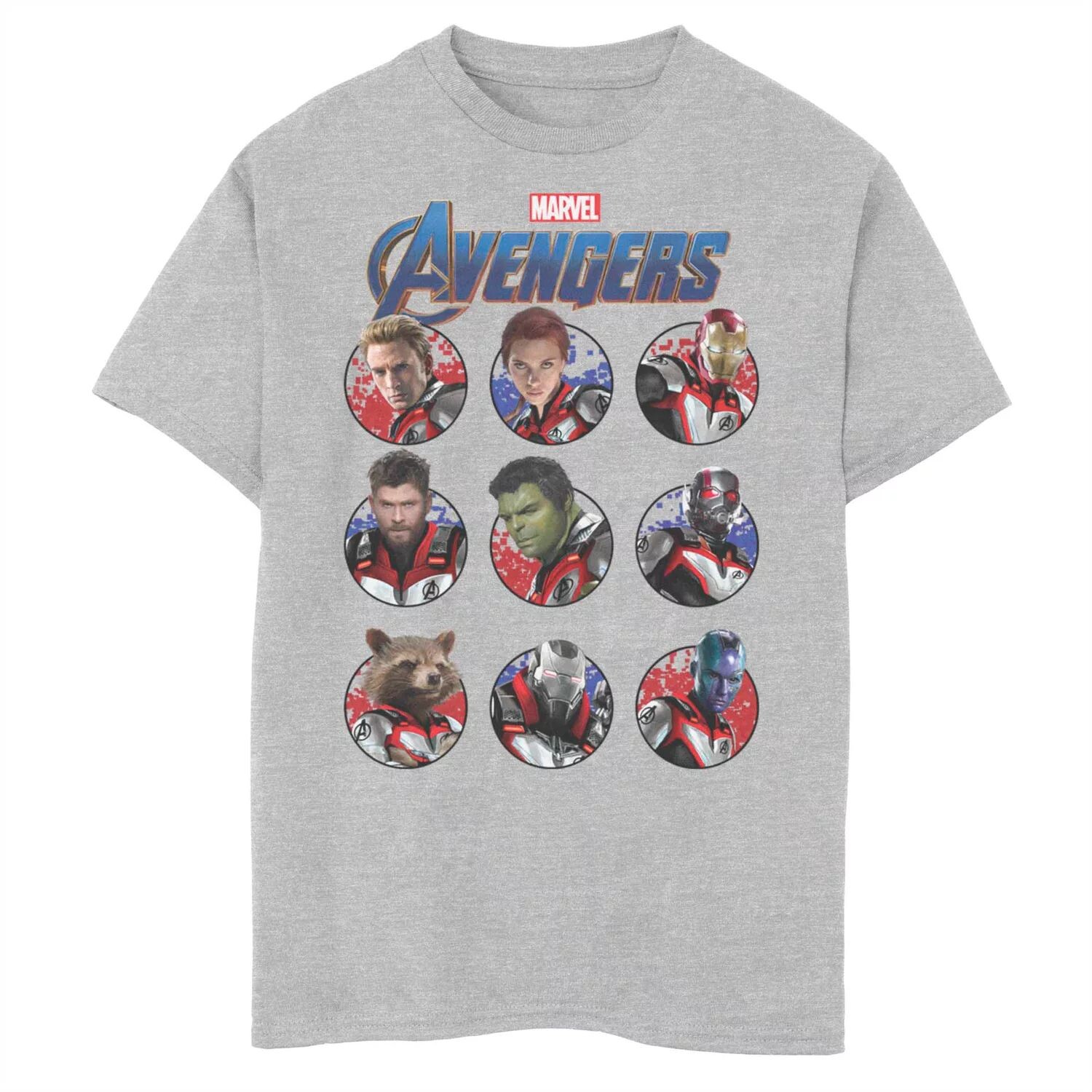 

Футболка Marvel's Avengers Heroic Group для мальчиков 8–20 лет Licensed Character
