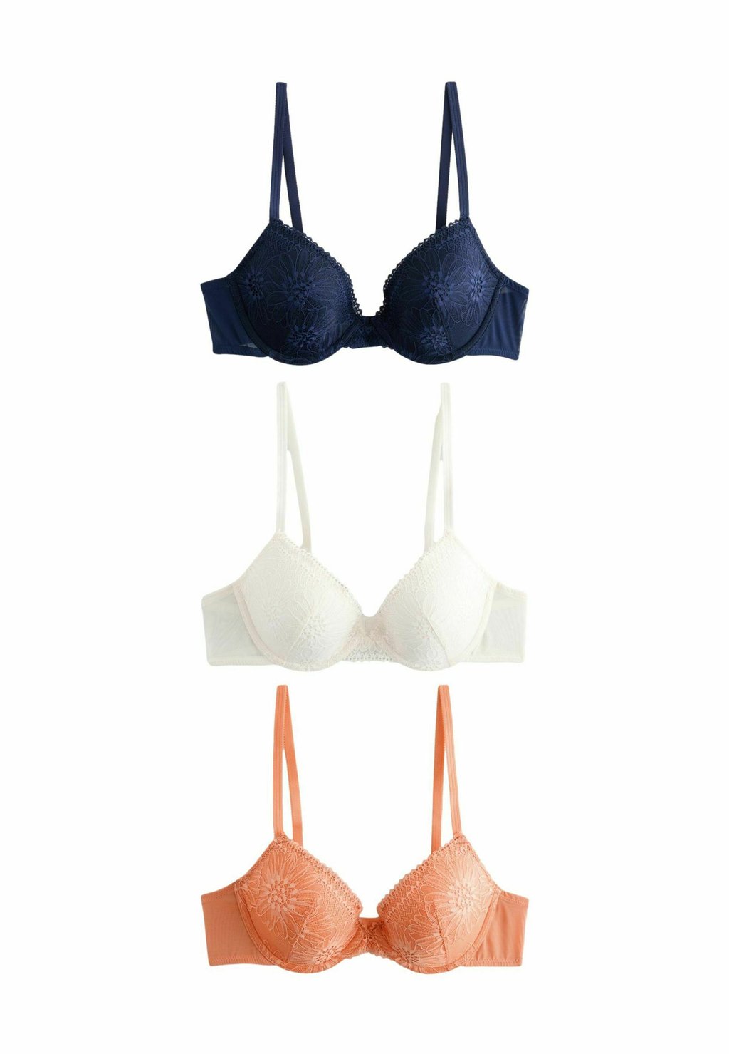 

Бюстгальтер на косточках 3 PACK Next, оранжевый