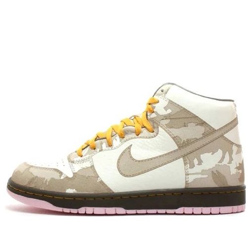 

Кроссовки Nike Dunk High 1 'Beige Tan', белый