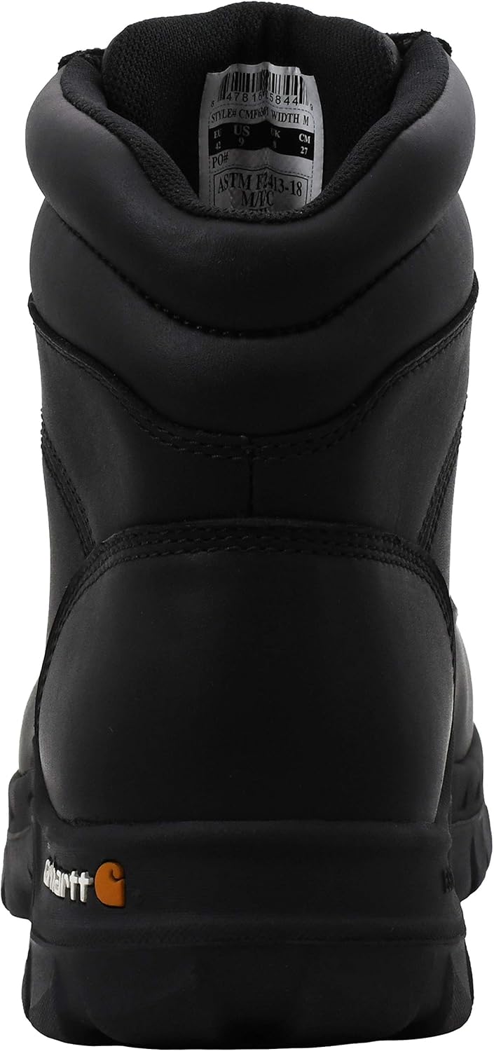 Carhartt мужские Rugged Flex 6" Comp Toe строительные ботинки, Black Oil Tanned — фото 3