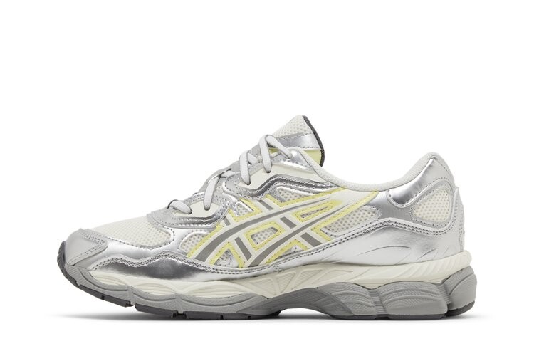 Кроссовки emmi x Wmns Gel NYC, цвет Silver Huddle Yellow — фото 3
