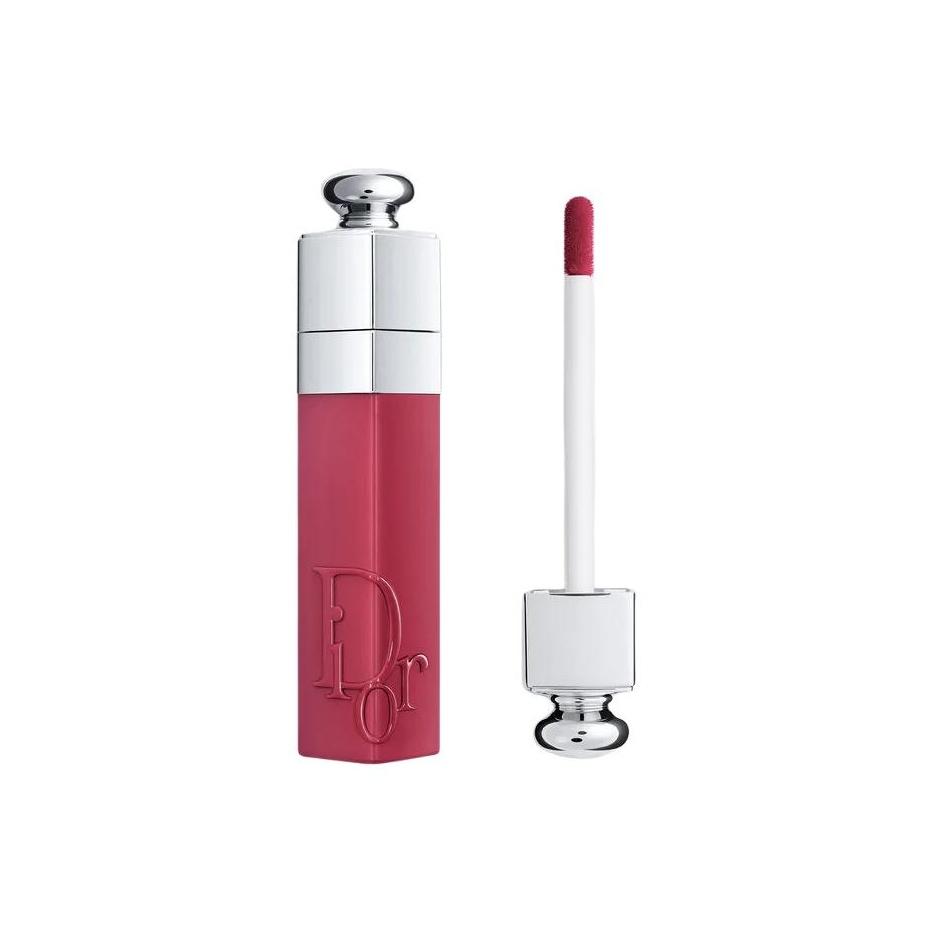 

Phantom Lip Stain Lip Gloss Velvet Shiny And Natural Bare Skin Enhancing Radiance DIOR, #671 natural raspberry