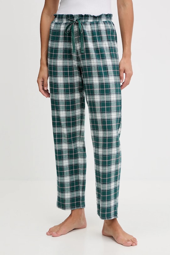 

Хлопковые пижамные штаны women'secret, зеленый