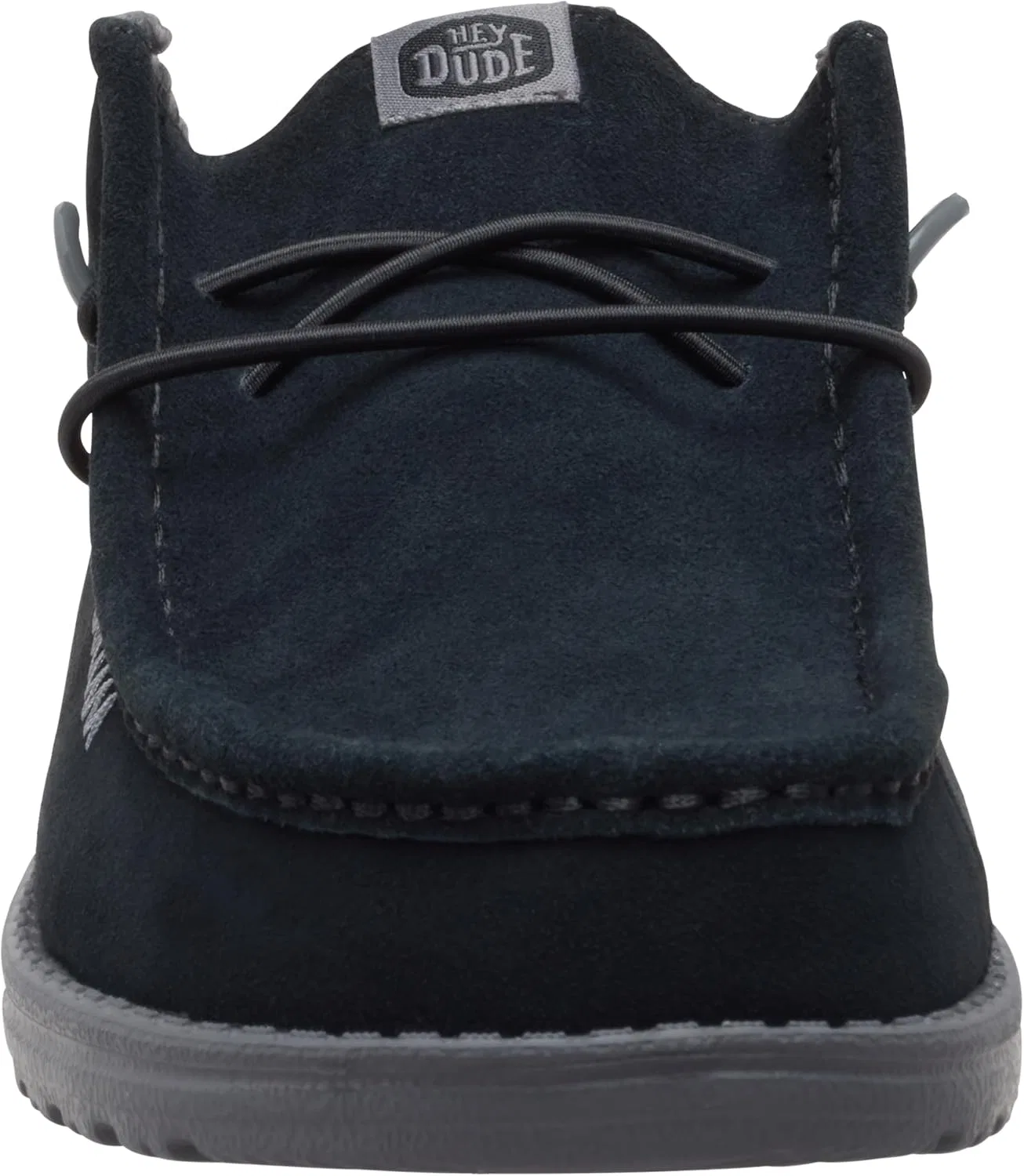 Туфли Heydude Wally Slip Stretch Canvas Men's Shoes, 2-Black — фото 2