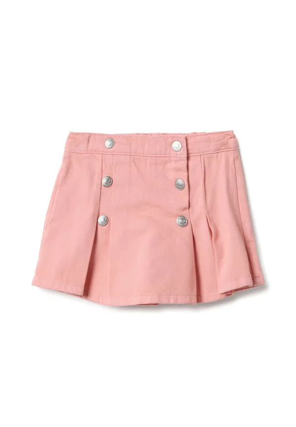 Джинсовая юбка прямого кроя с пуговицами Ovs, Light Pink