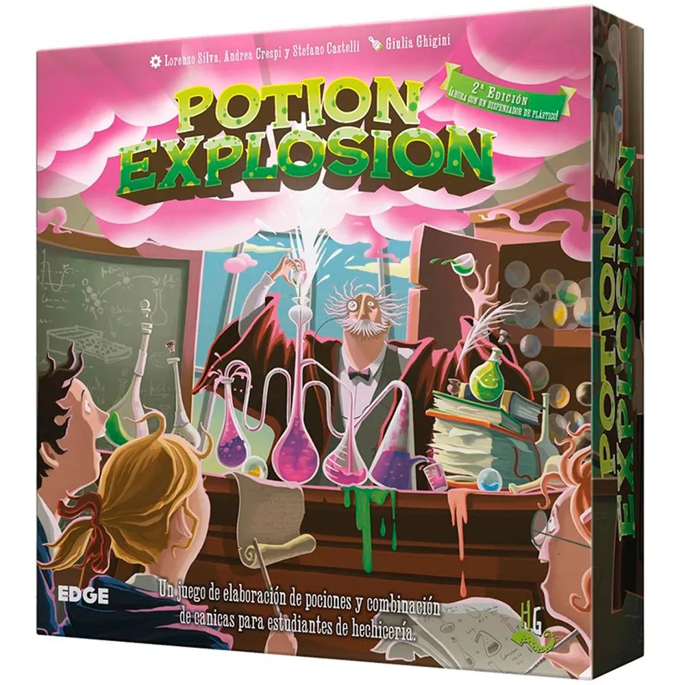 

Настольная игра Asmodee Potion Explosion (испанский вариант), мультиколор
