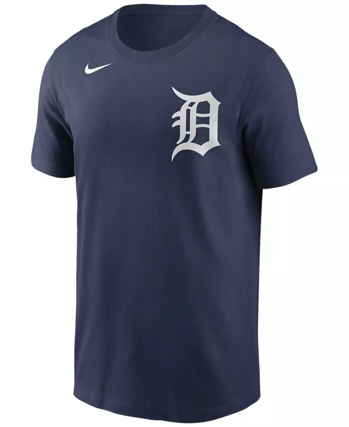 

Мужская футболка с логотипом и логотипом Detroit Tigers Nike
