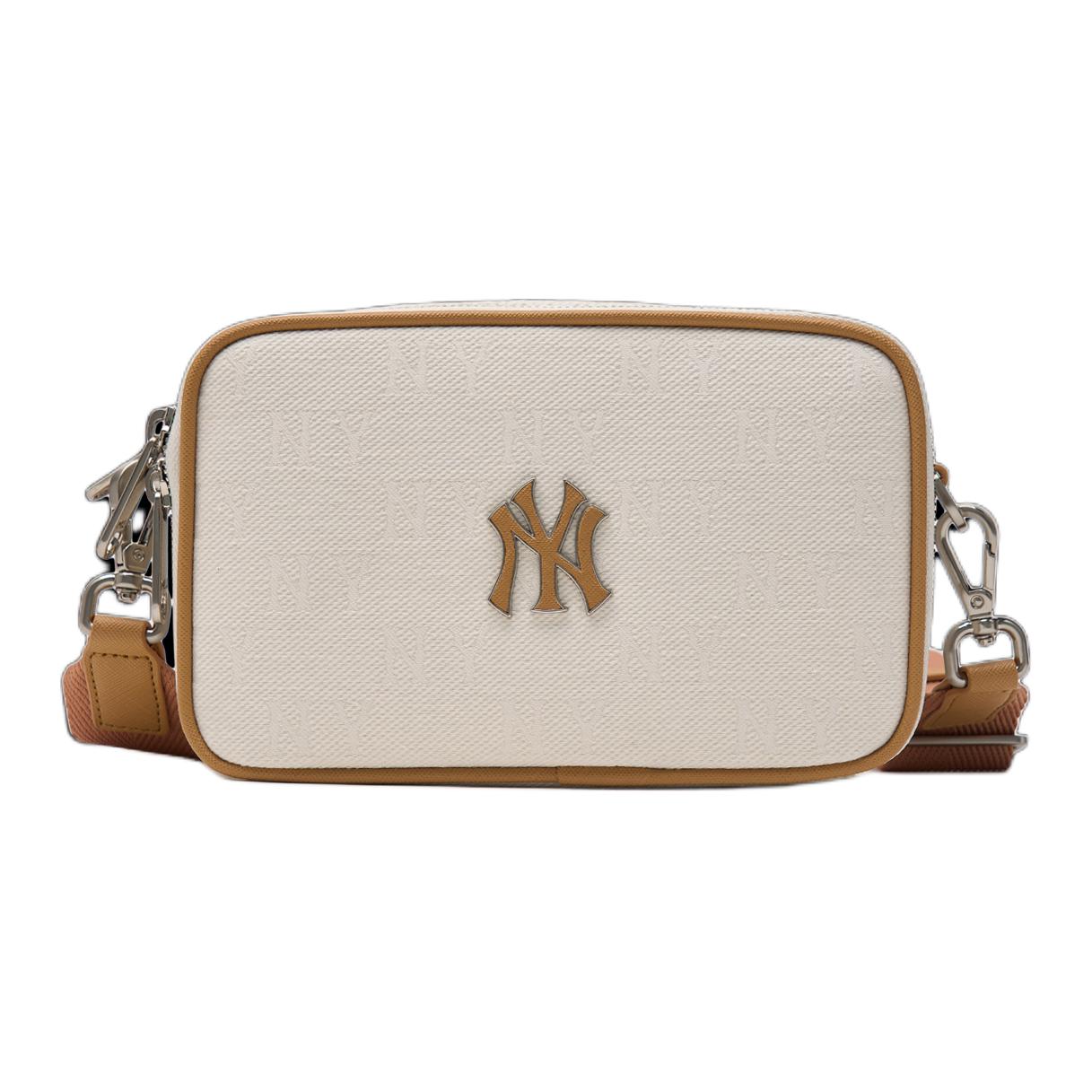 

MLB Сумка через плечо New York Yankees из полиэстера, унисекс, темно-кремового цвета