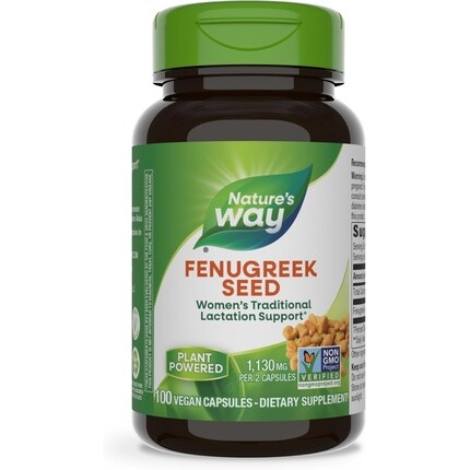 

Традиционная поддержка лактации от Nature's Way с семенами пажитника Natures Way