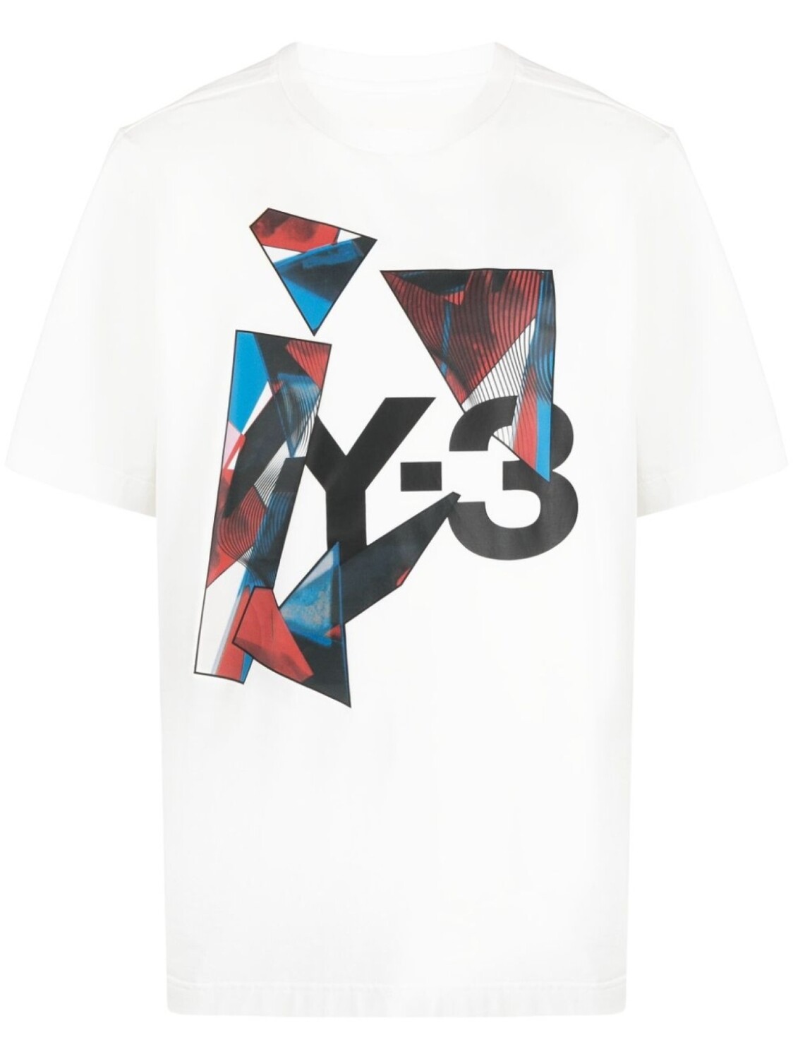 

Y-3 футболка с логотипом, белый