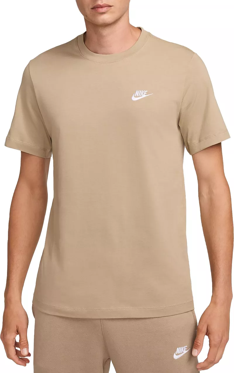

Мужская футболка Nike Sportswear Club, хаки