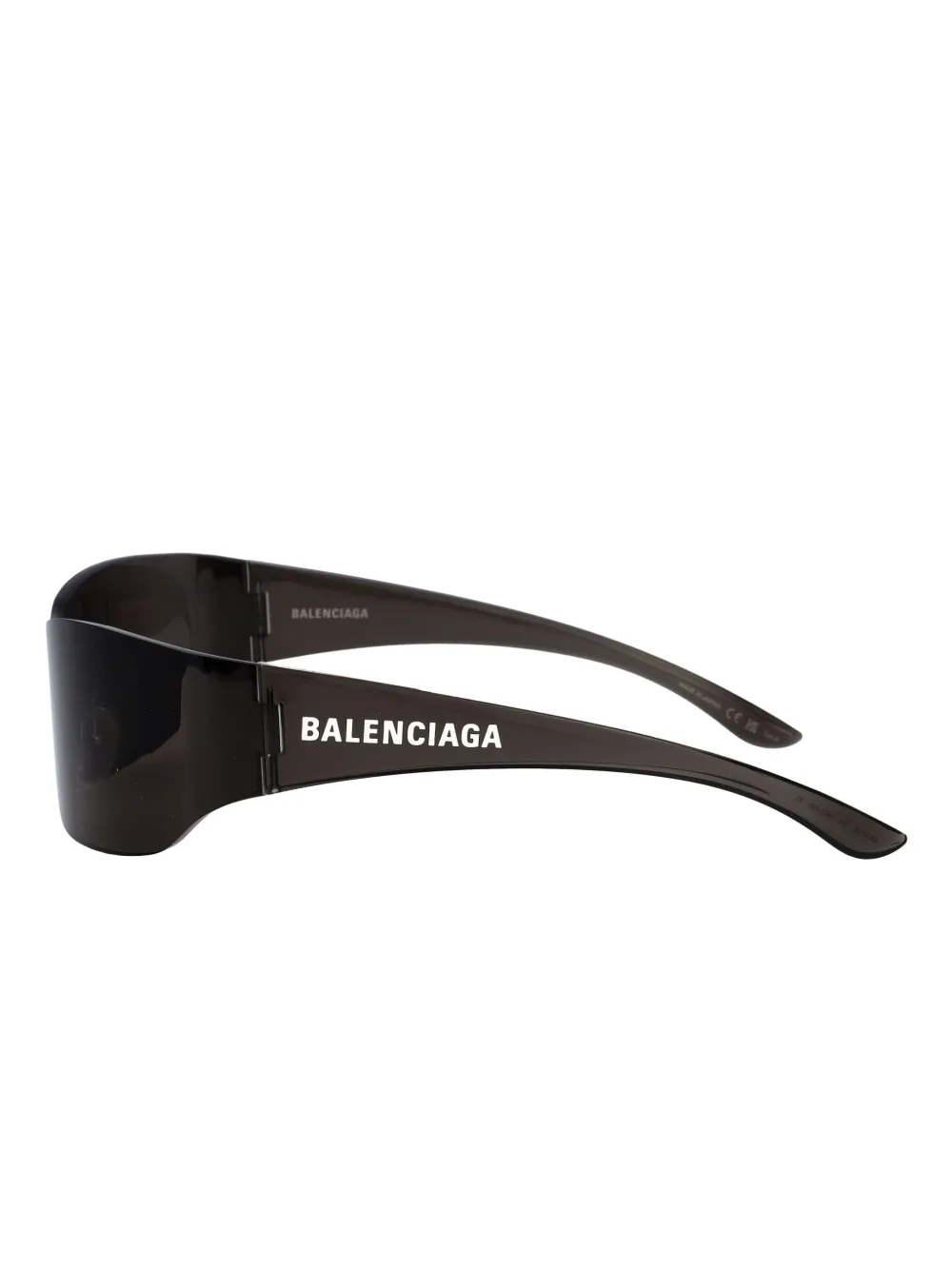 Солнцезащитные очки Mono в квадратной оправе Balenciaga, черный — фото 4