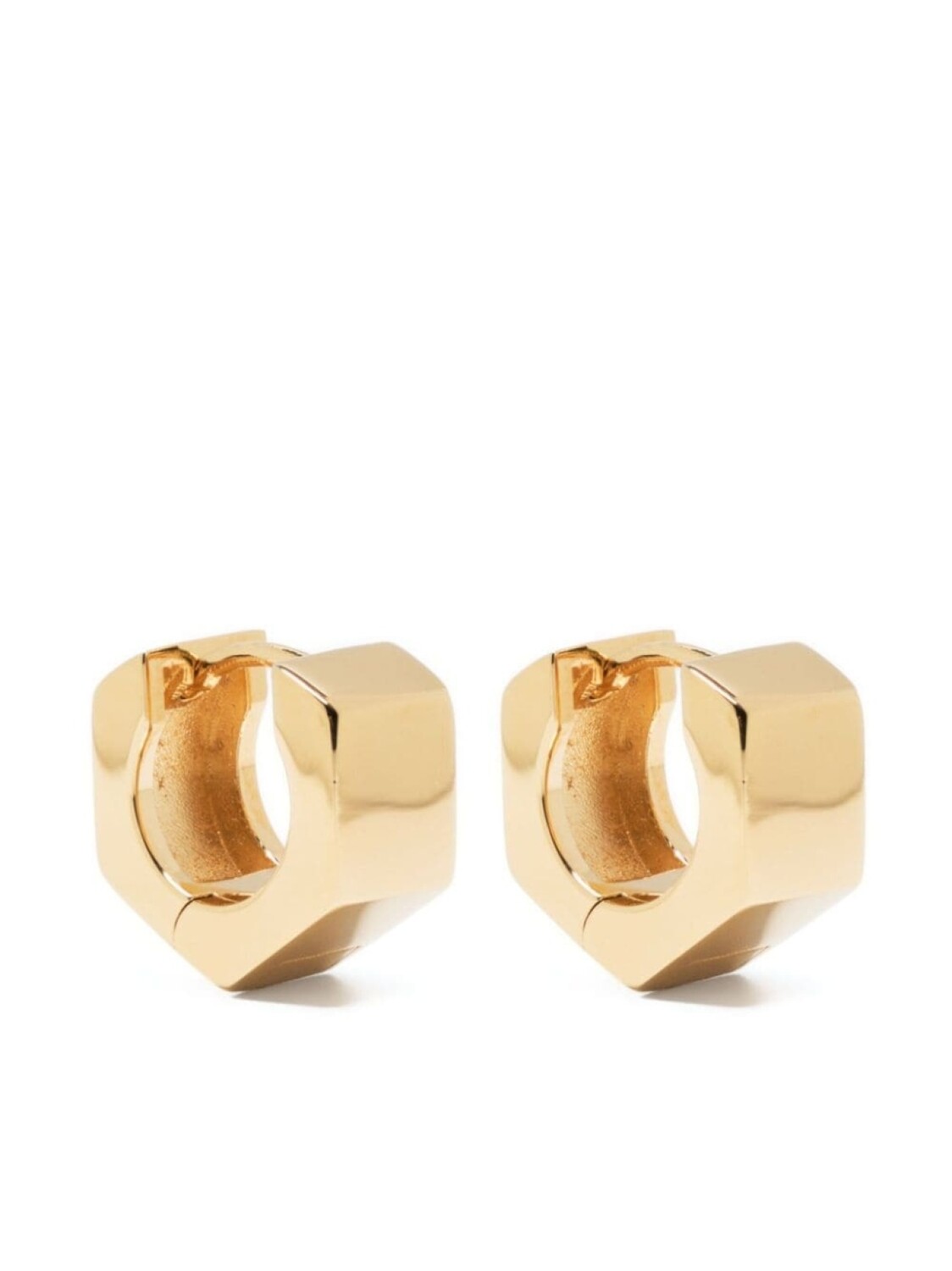 

Серьги-кольца Maison Margiela, золотой